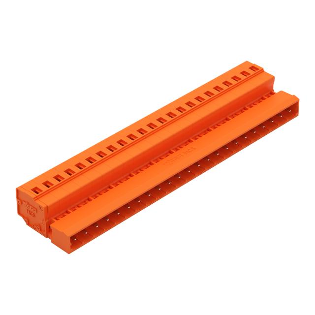 MCS-MIDI Classic wtyk 23-bieg. pomarańczowy raster 5,08 mm /10szt./ WAGO