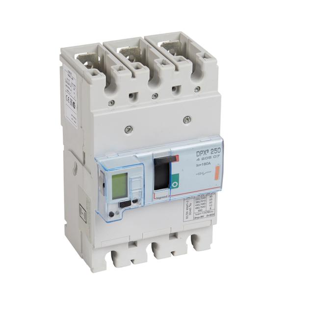 Wyłącznik DPX3 250 El Sg 3P 160A 25Ka 420507 LEGRAND