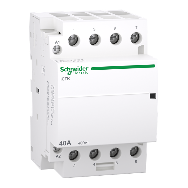 Stycznik modułowy, Acti9 iCTK50-40-40-230 40A 4NO 50Hz 220/240 VAC, bez możliwości rozbudowy o styki