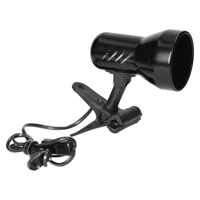 Dalla lampa biurkowa z klipsem 40W E27 stal + tworzywo czarna DL-10/B ORNO