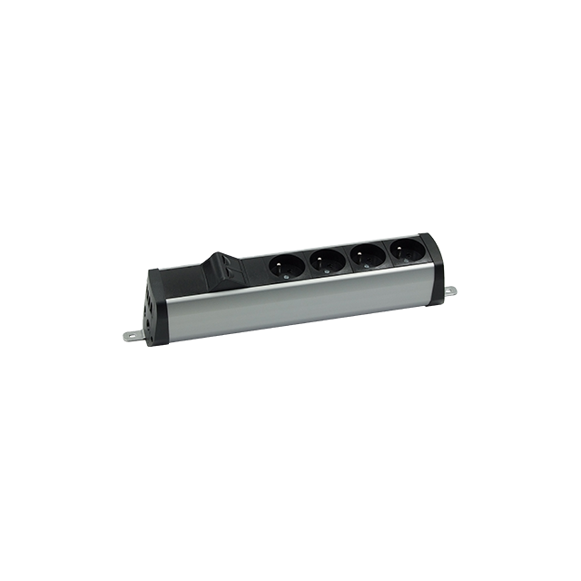 "Simon 480 TS48-230E400K0-40 Listwa poszerzona 4 gn. typ E i płytka 2xRJ45 keystone