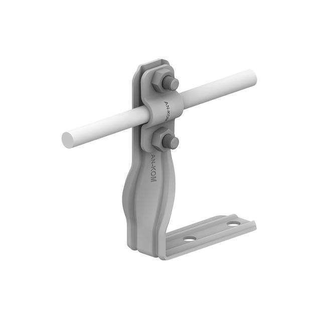 AN-08R/OG/-N Uchwyt kątowy skręcony H=10cm Z-śruba /OG/