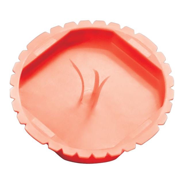 Dekielek pomarańczowy do puszki Ř60