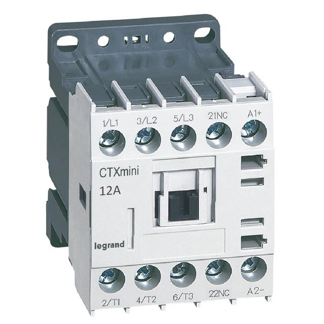 STYCZNIK CTX3 MINI 3P 12A 1NC 24V DC, Legrand
