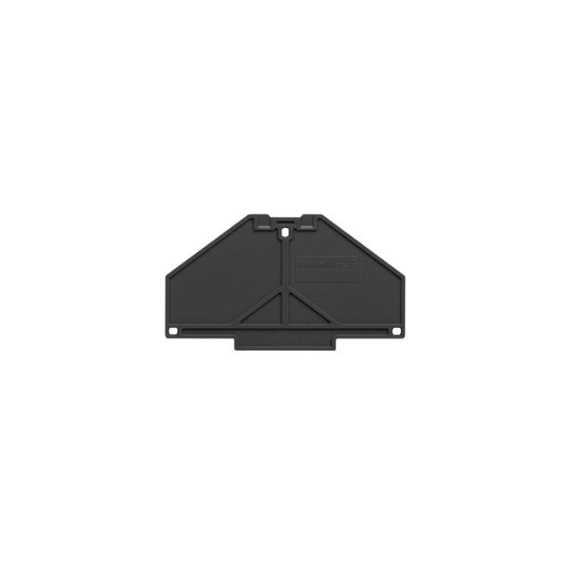 PAP PRV/PPV4 SW Płytka końcowa (styki), 70 mm x 3 mm, czarny /10szt./ 1173750000 WEIDMÜLLER