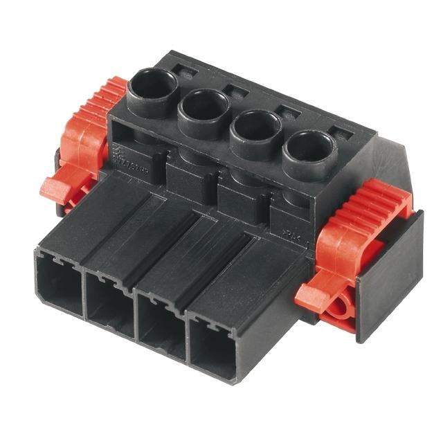 SVZ 7.62HP/04/180FI SN BK BX Złącze kablowe do płytek drukowanych /100szt./ WEIDMULLER