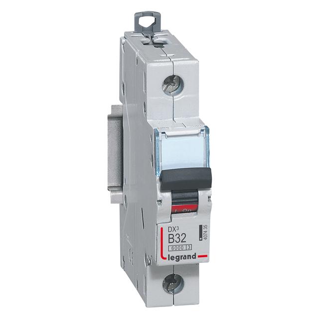 Wyłącznik Nadprądowy S 301 1P B32A 6kA DX3 407435 LEGRAND