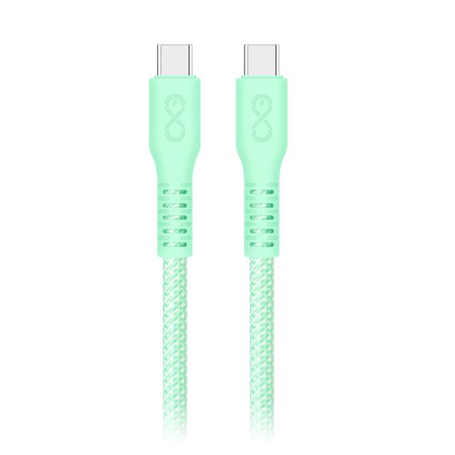 Kabel USB-C - USB-C eXc IMMORTAL, 2M (30W, szybkie ładowanie), kolor mix* (*wysyłany losowo z dostęp