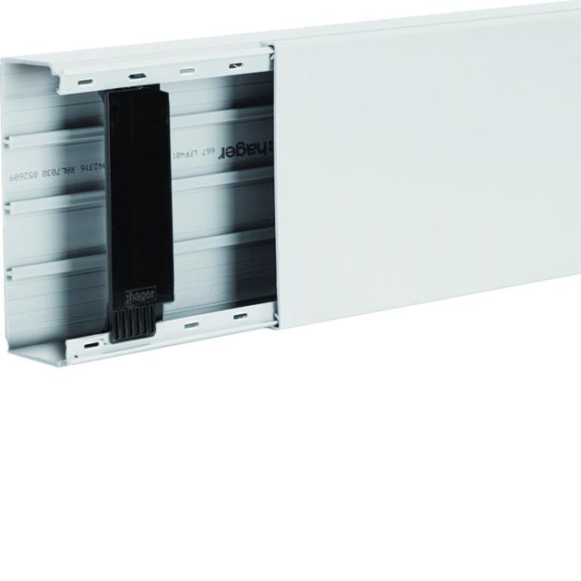 tehalit.LFF Kanał z łącznikami, 40x110mm, biały LFF4011009016 HAGER