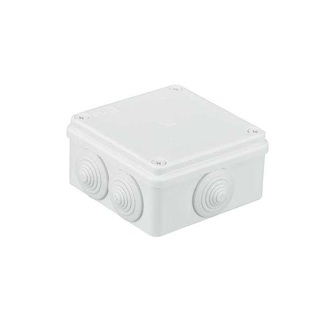 Puszka natynkowa 100x100x50, 6 dławików, IP65 S-BOX 106B PAWBOL