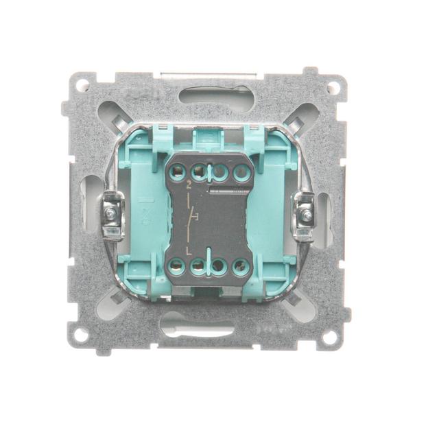 Simon Basic Przycisk światło 16A z. śrub. biały