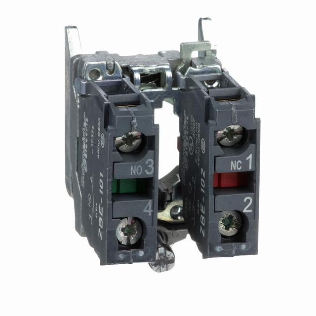 Harmony XB4 Korpus łącznik mocujący styk 1N/O+1N/C zacisk śrubowy ZB4BZ105 Schneider