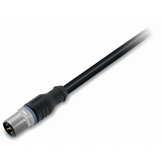 przewód do czujników/el.wykonawczych wtyk prosty M12/wolny koniec 5m