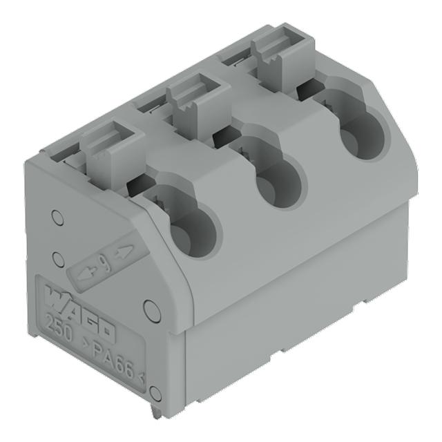 listwa zaciskowa do pł. drukowanych 2-bieg. szara raster 7,5 mm /50szt./ WAGO