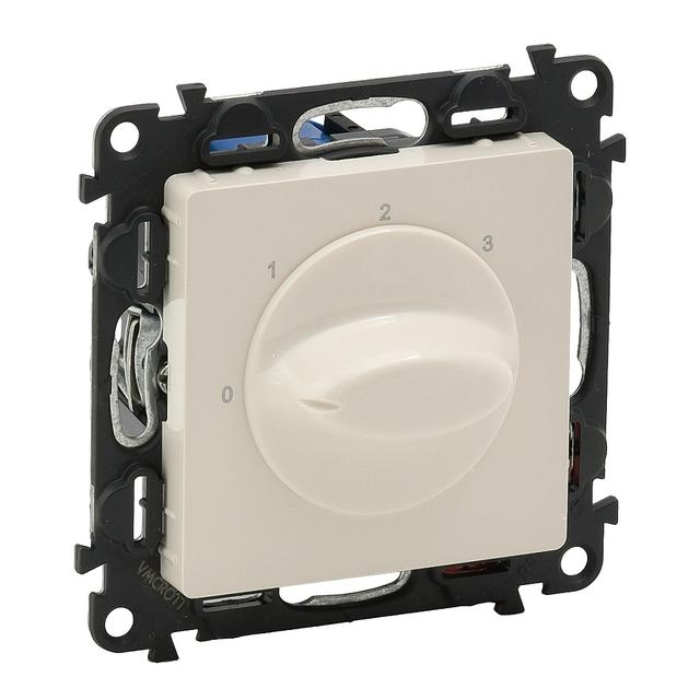 VALENA LIFE ŁĄCZNIK DO WENTYLACJI 4- POŁOŻENIOWY (0, 1, 2, 3) KREMOWY, Legrand