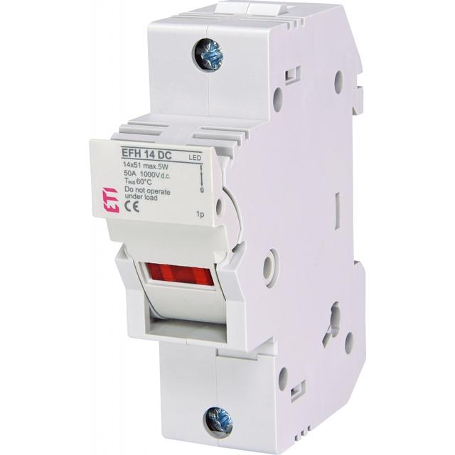 Podstawa bezpiecznikowa DC EFH 14 DC 1P LED 002560211 ETI