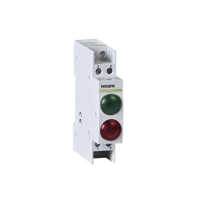 Ex9PD2gr 24V AC/DC Lampka sygnalizacyjna 24V AC/DC 1 zielony 1 czerwony LED 102461 NOARK