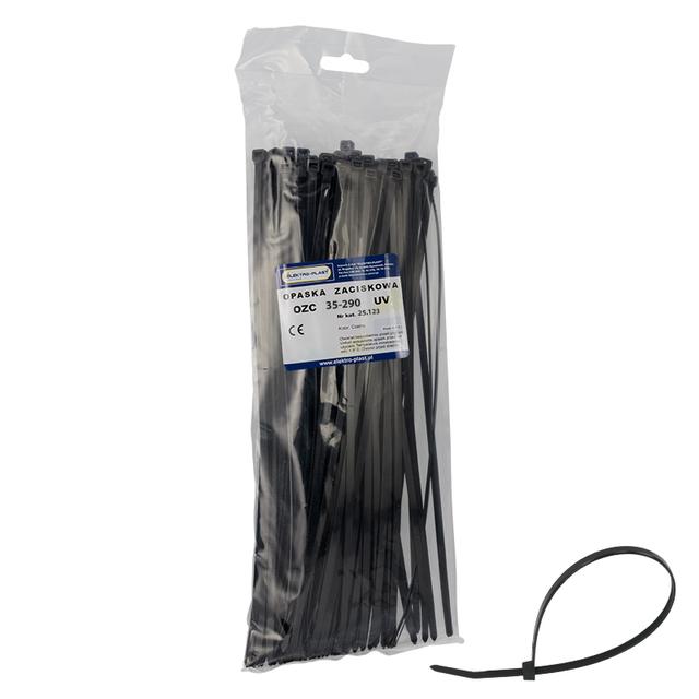 Opaska czarna OZC 35-290 UV (100szt) 25.123 OPATÓWEK