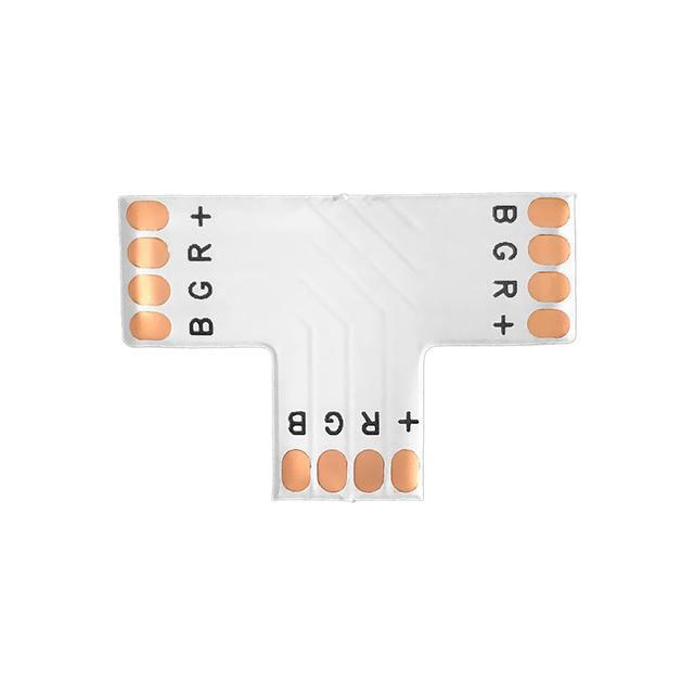 Złączka LED RGB 10mm trójnik "T"