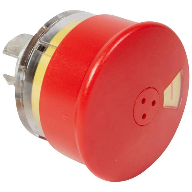 OSMOZ GŁÓWKA STOP AWARYJNA (PRZYCIŚNIJ - CIĄGNIJ), CZERWONA O54, BEZ PODŚWIETLENIA EN 418, Legrand