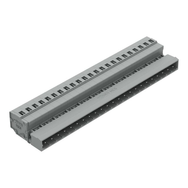 MCS-MIDI Classic wtyk 23-bieg. szary raster 5 mm /10szt./ WAGO