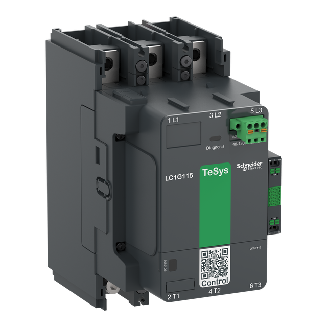 Stycznik mocy TeSys Giga 3 biegunowy (3NO) AC-3 =440V 150A wersja standardowa 100…250V szerokoz LC1G