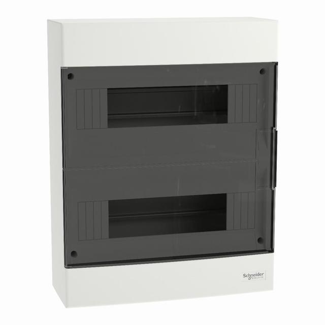 Rozdzielnica natynkowa Easy9 EU IP40 EZ9EU-2-12-NT-T drzwi transparentne 2x12 EZ9EUC212 SCHNEIDER