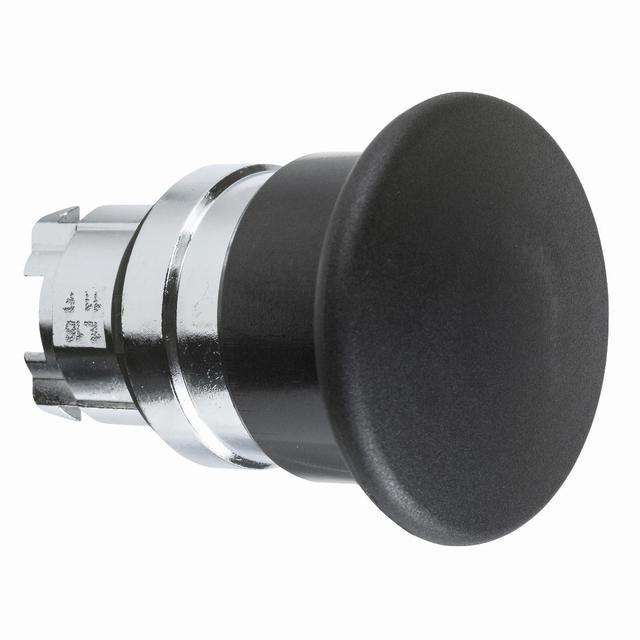 Harmony XB4 Przycisk grzybek fi40 czarny z samopowrotem metalowy ZB4BC2 Schneider