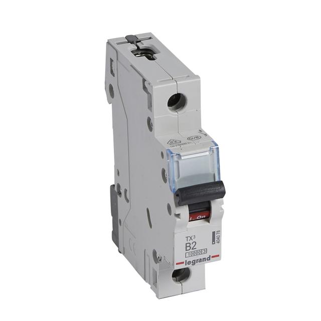 WYŁĄCZNIK NADPRĄDOWY S 311 1P B 2A 10000A SERII TX3, Legrand