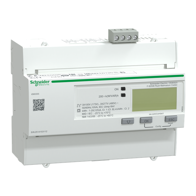 PowerLogic Licznik energii trójfazowy 125A kl 1 MID Modbus
