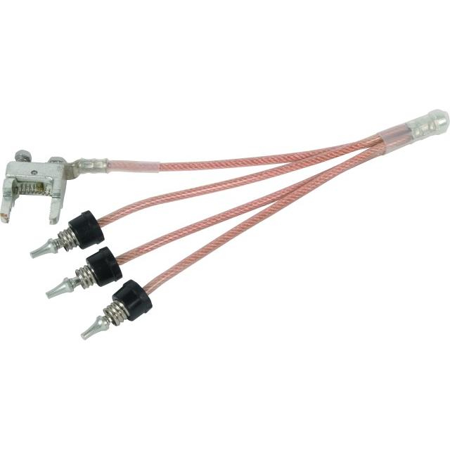 Uziemiacz do instalacji oświetlenia ulicznego