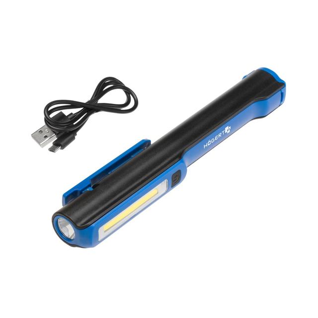 Latarka inspekcyjna ładowane poprzez USB Hoegert Technik HT1E406 GTV Poland