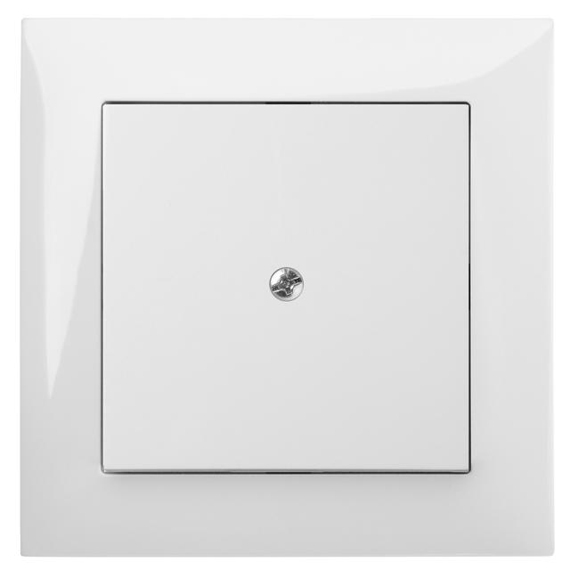 Zaślepka ramki SENTIA  IP 20 biała