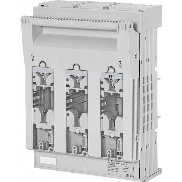 Rozłącznik bezpiecznikowy na szyny prądowe - rozstaw 60mm KVL-B/FT-2 3P M10-M10 TOP 001690923 ETI