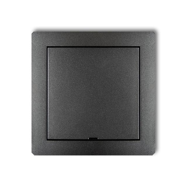 DECO Ramka pośrednia z zaślepką grafitowa