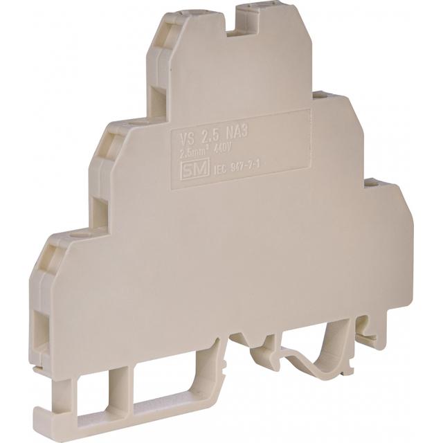 Złączka gwintowa 3–piętrowa (2,5 mm2) VS 2,5 NA 3 003901320 ETI