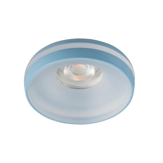 ELICEO DSO BL Oczko sufitowe ELICEO DSO BL okrągły stop aluminium kolor niebieski 1XGx5,3/GU10 KANLU