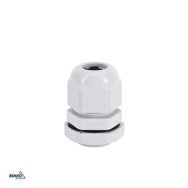 DŁAWNICA KABLOWA SZARA PG-11 (OPK. 100SZT.)