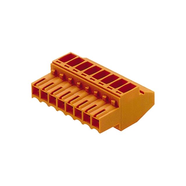 BL 3.50/08/90 SN OR BX Wtyk PCB (złącze wiązki), 3.50 mm, Liczba biegunów: 8, Przyłącze z jarzmem /66szt./ 1638610000 WEIDMÜLLER
