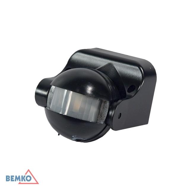 CZUJNIK RUCHU SES09BL 1200W 180* CZARNY