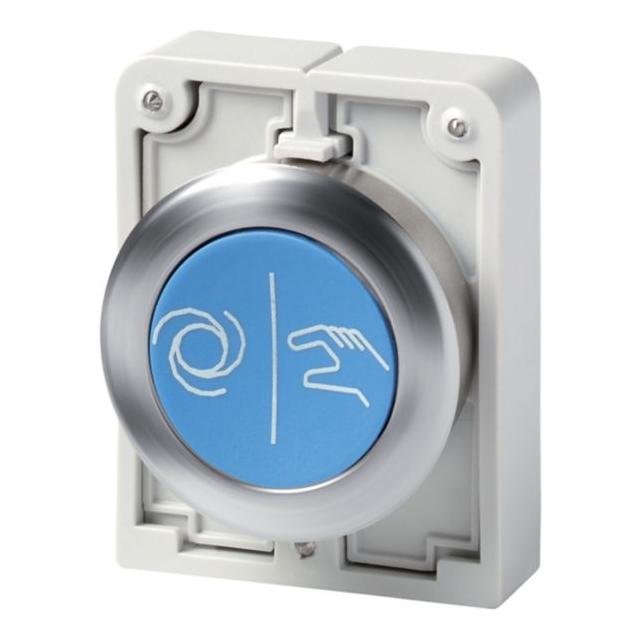 M30I-FD-B-X217 Przycisk 30mm płaski opis X217 stal nierdzewna 188099 EATON