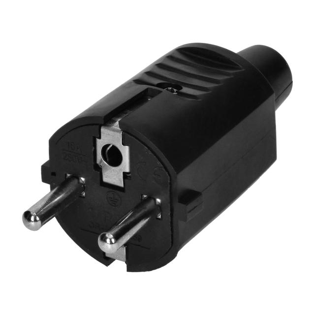 Wtyczka Uni-schuko czarny OR-AE-13259 ORNO