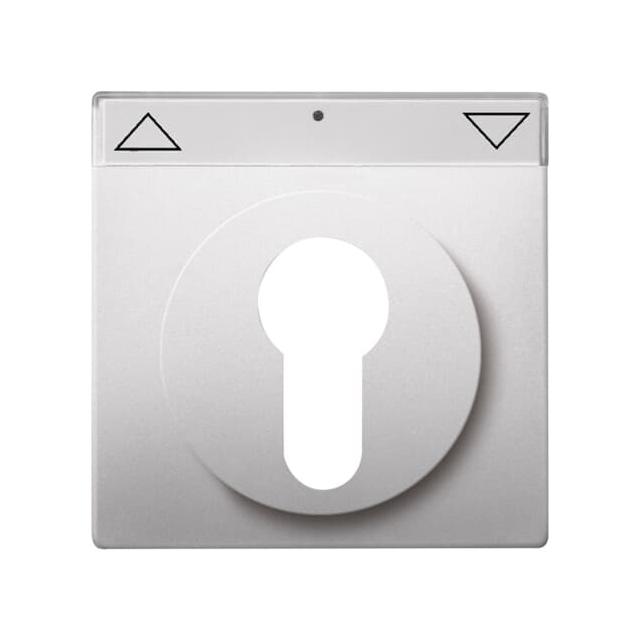 PURE Pokrywa z polem opisowym. Z nadrukiem Do wyłącznika na klucz i wyłącznika/przycisku żaluzjowego