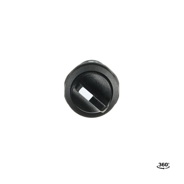 Przełącznik obrotowy 2poz.2NO czarny C2SS1-10B-20