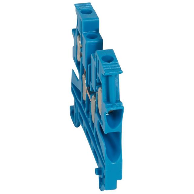 Złączka 1 Torowa 4Mm2 2Wejścia/2Wyjścia Szerokość 6 Niebieska 037109 LEGRAND