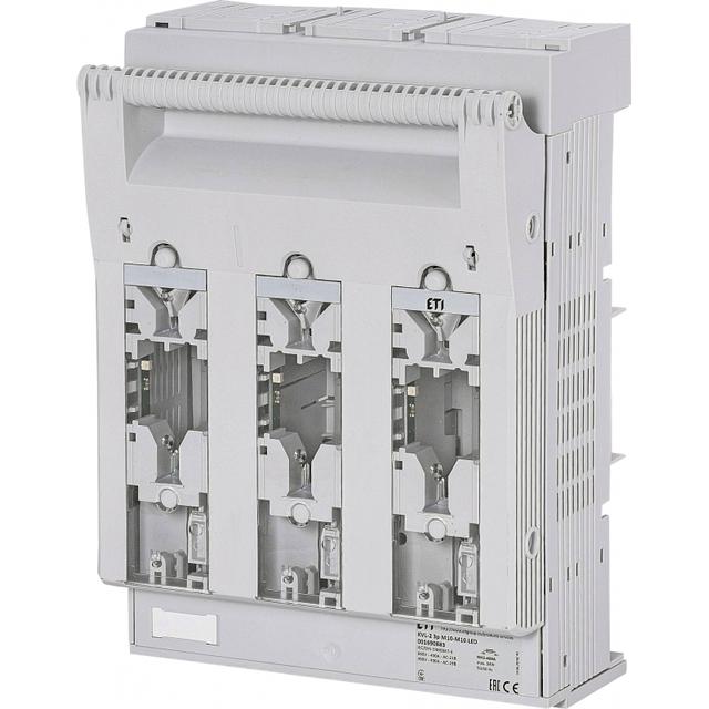 Rozłącznik bezpiecznikowy KVL-2 3P M10-M10 LED 001690883 ETI