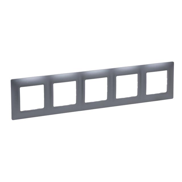Niloe Selection - Ramka Pięcioktrotna Stal 762055 LEGRAND