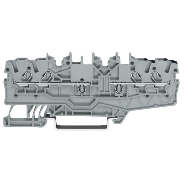 TOPJOBS podwójna złączka przelotowa szara