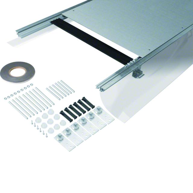 tehalit.BK Kanał współpoziomy boczna folia ochronna BKFD 600x(145-190)mm stal BKFD600145 HAGER