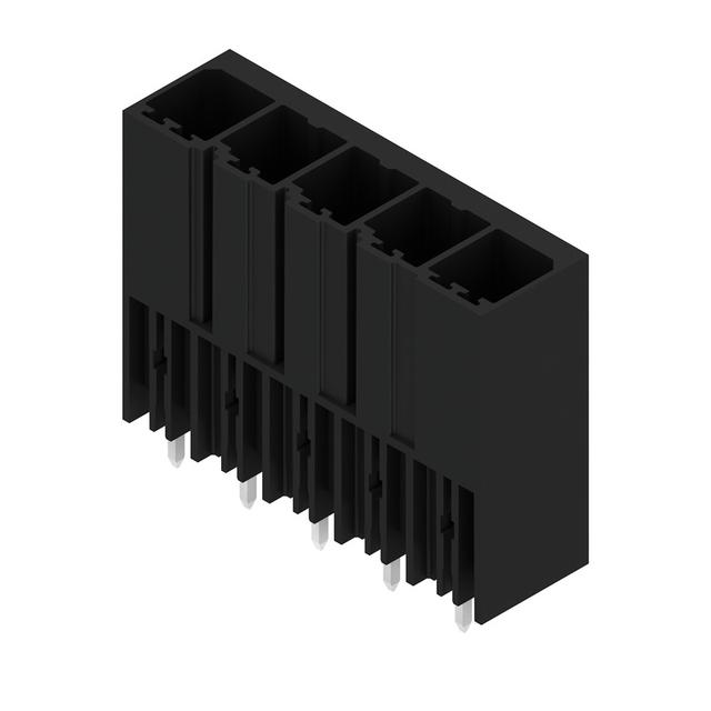 SV 7.62HP/05/180G 3.5SN BK BX Wtyki PCB (złącza płyty), 7.62 mm, Liczba biegunów: 5, kąt odejścia: 180° /48szt./ 1930630000 WEIDMÜLLER